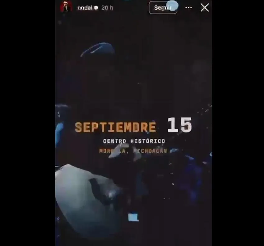 Nodal confirma concierto en Morelia pese a polémica por señalamientos de violencia vicaria-1