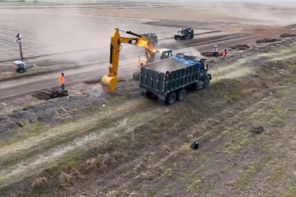 Obras del tren México-Pachuca dejan al descubierto los sitios arqueológicos El Venado y Tula-1