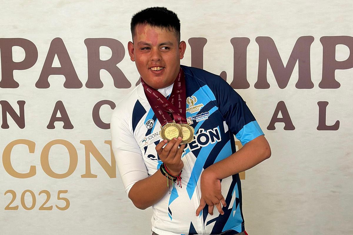 Paraciclista michoacano se corona bicampeón en Paralimpiada Nacional: Cecufid