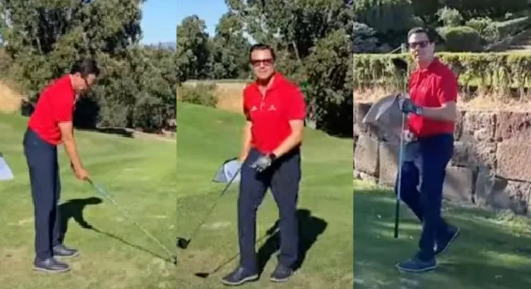 Peña Nieto reaparece en España: juega golf con Nadal y Casillas en torneo solidario contra el cáncer de mama