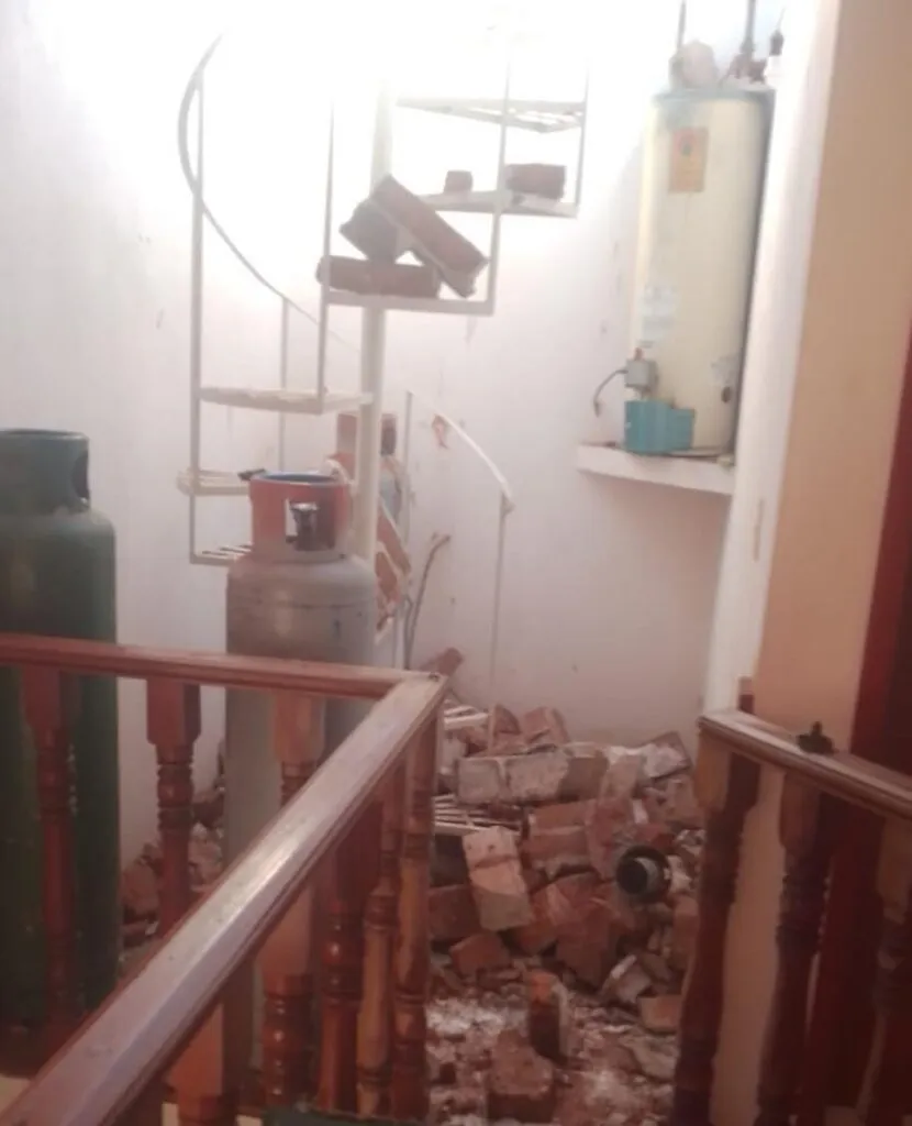 Por acumulación de gas reportan incendio en un domicilio de Jacona; un adulto mayor resultó lesionado-1