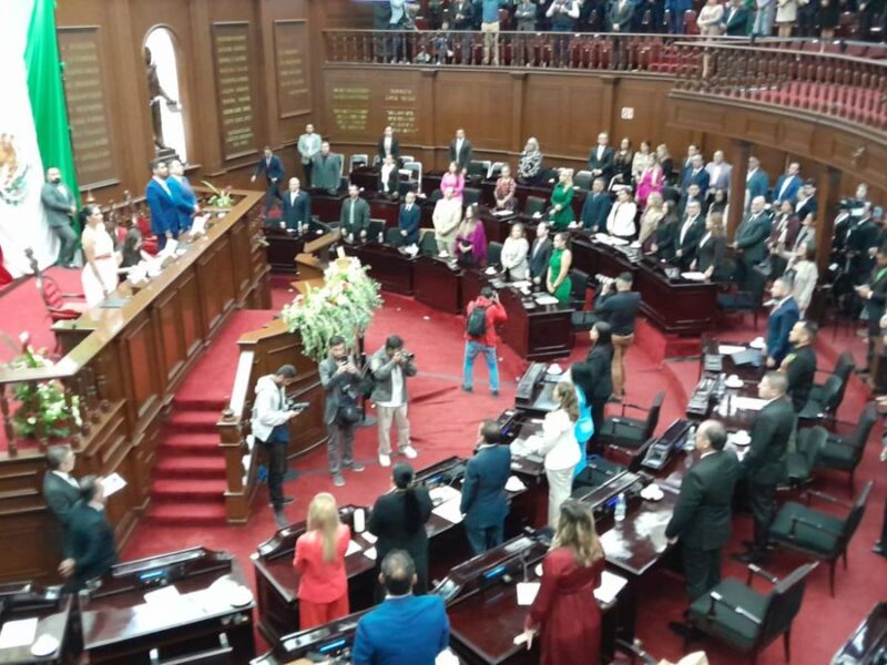 Por primera vez puntuales, integrantes de la LXXVI Legislatura cerraron su primer año de labores
