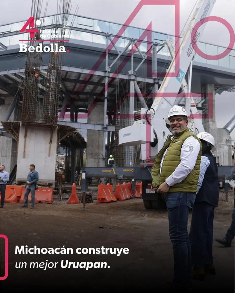 Presentará Bedolla informe regional en Uruapan; destacará inversión por 6 mil mdp-2