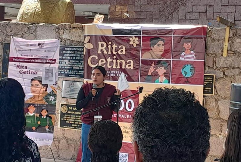 Promotora de la beca "Rita Cetina"