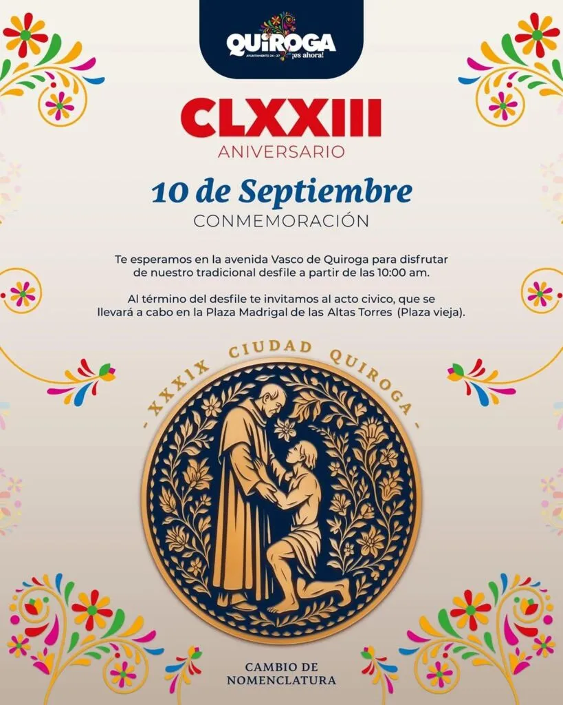 Quiroga celebra Aniversario como municipio en Michoacán 1