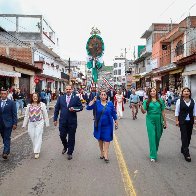 Quiroga conmemoró el CCXV Aniversario del Inicio de la Independencia de México