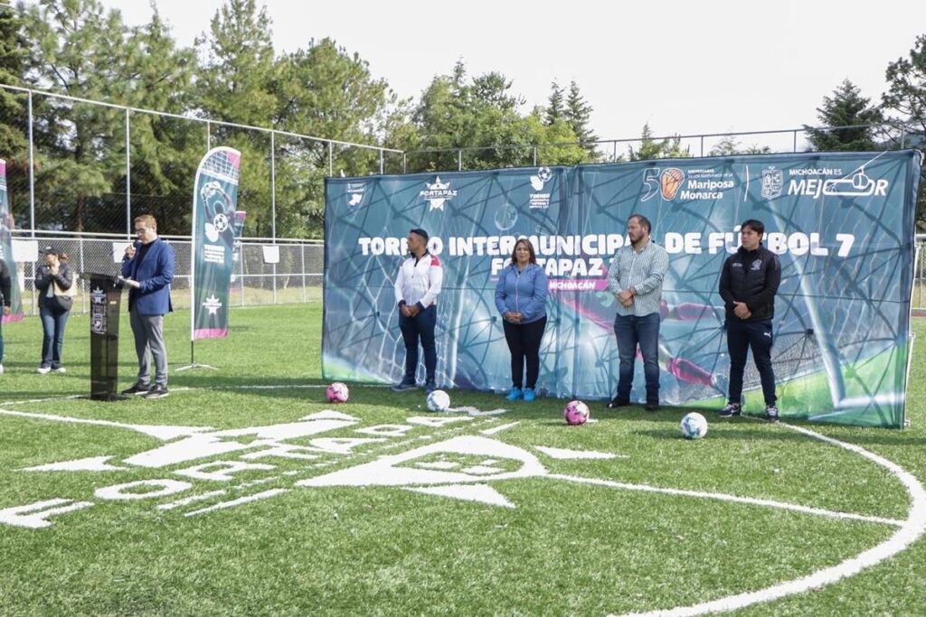Quiroga inaugura Torneo Intermunicipal de Fútbol 7