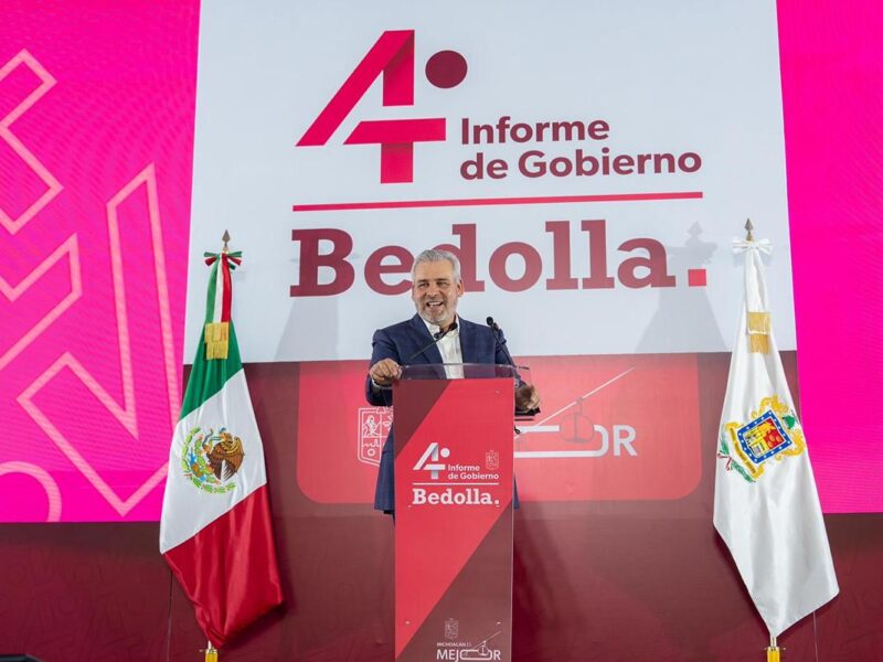 Ramírez Bedolla sobre teleférico en Uruapan