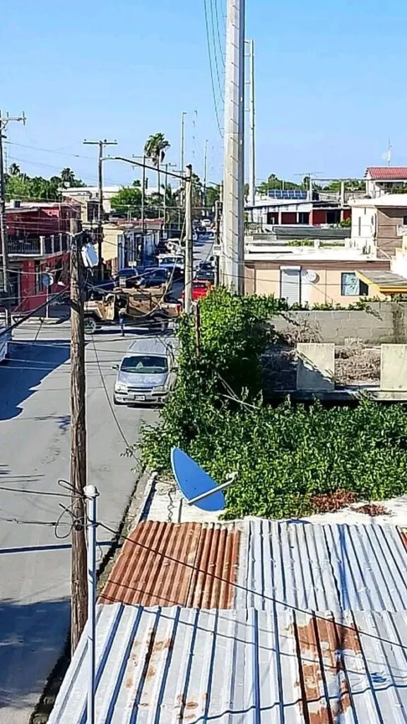 Reportan bloqueos carreteros y balaceras en Matamoros, Tamaulipas-1