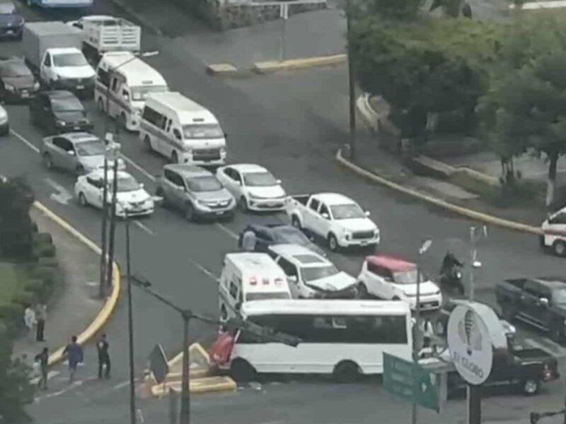 reportan tres accidentes viales la mañana de este viernes en Morelia