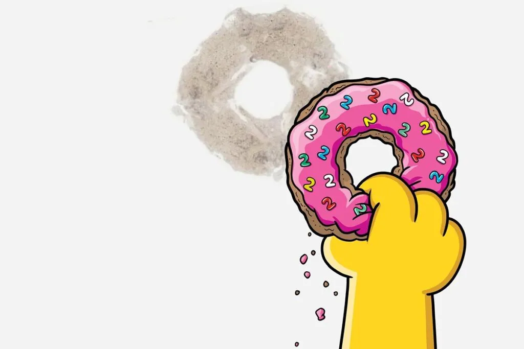 Representación de secuela de película Los Simpson