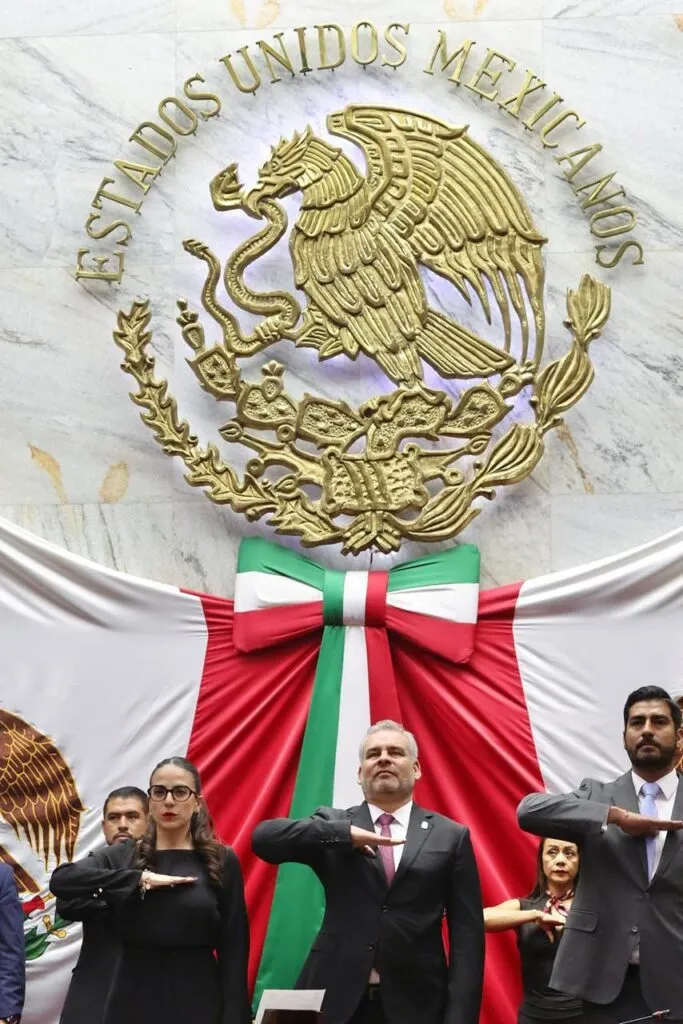 Rinde Bedolla cuarto informe de gobierno; la transformación de Michoacán está en marcha-1