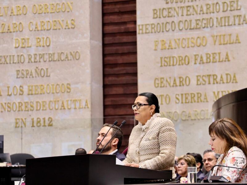 Rosa Icela advierte que asumirán las consecuencias los corruptos, “trátese de quien se trate”