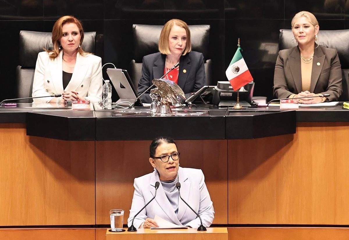 Rosa Icela Rodríguez afirma que no habrá carpetazo en caso de "huachicol" fiscal desde la Marina