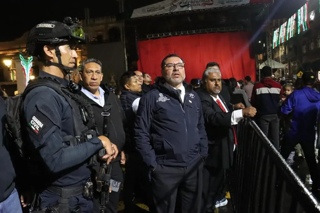 Saldo blanco para Michoacán tras Grito de Independencia