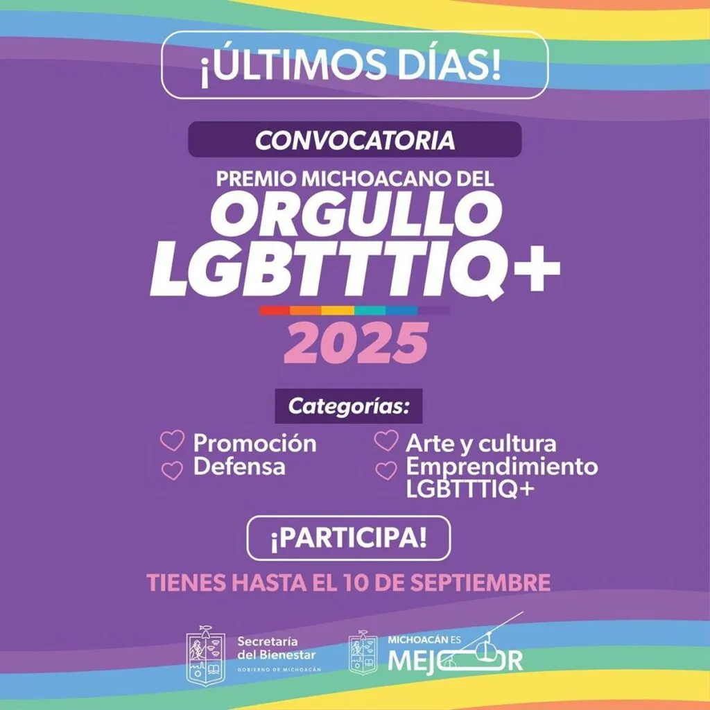Sedebi reconoce las voces del orgullo; últimos días para postularte al premio LGBTTTIQ+-2