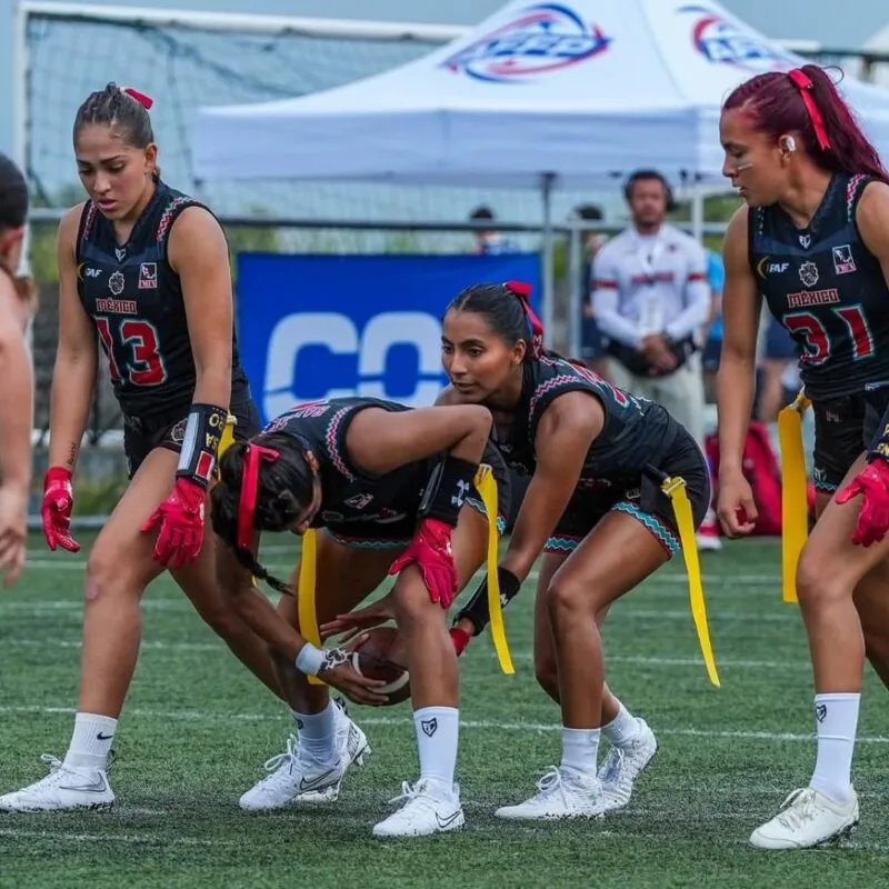 Las Selecciones de México femenil y varonil lograron su boleto al Mundial de Flag Football 2026