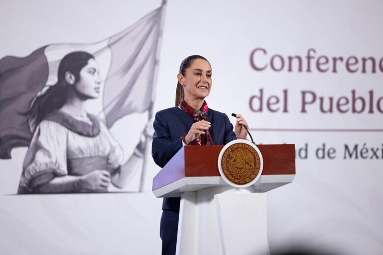 Claudia Sheinbaum minimizó la propuesta del Congreso peruano para declararla persona non grata y reafirmó su apoyo a Pedro Castillo, manteniendo su postura ante Perú