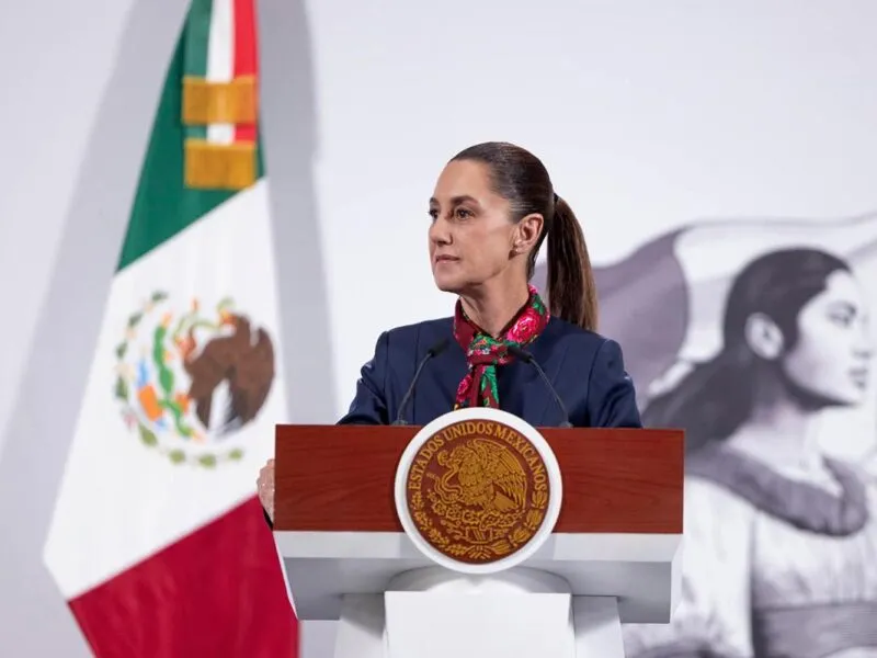 Sheinbaum y Harfuch reiteran respaldo a la Marina tras destape de red de "huachicol" fiscal