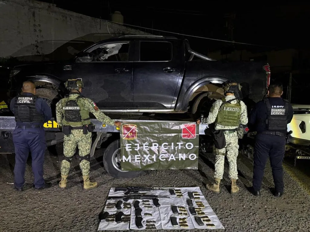 SSP asegura dos armas largas, vehículos y más de 400 cargadores en Quiroga-2