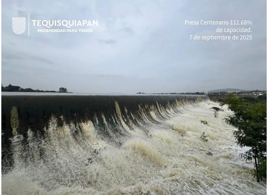 Tequisquiapan se mantiene en alerta por riesgo de inundación
