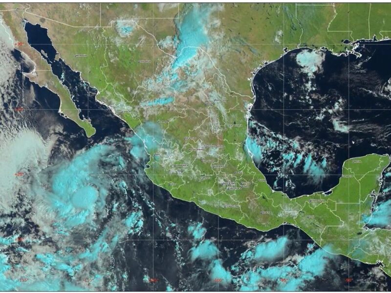Tormenta tropical "Mario" se reactiva frente a Baja California Sur; provocará lluvias fuertes