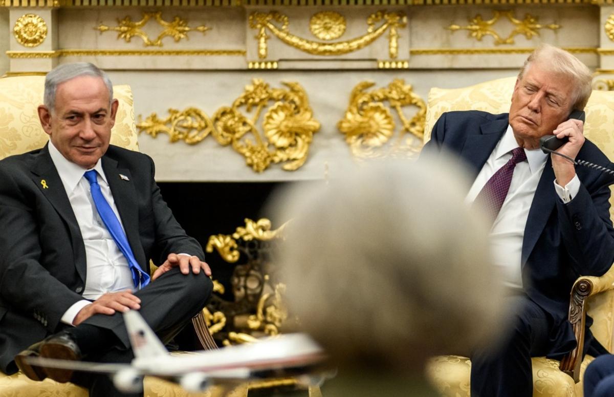 Trump afirma que Netanyahu aceptó plan de paz