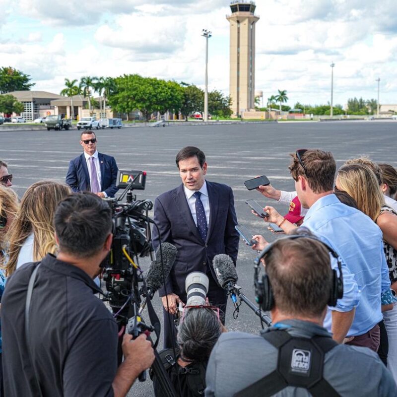 Donald Trump puede eliminar embarcaciones con droga que amenacen a EEUU: Marco Rubio