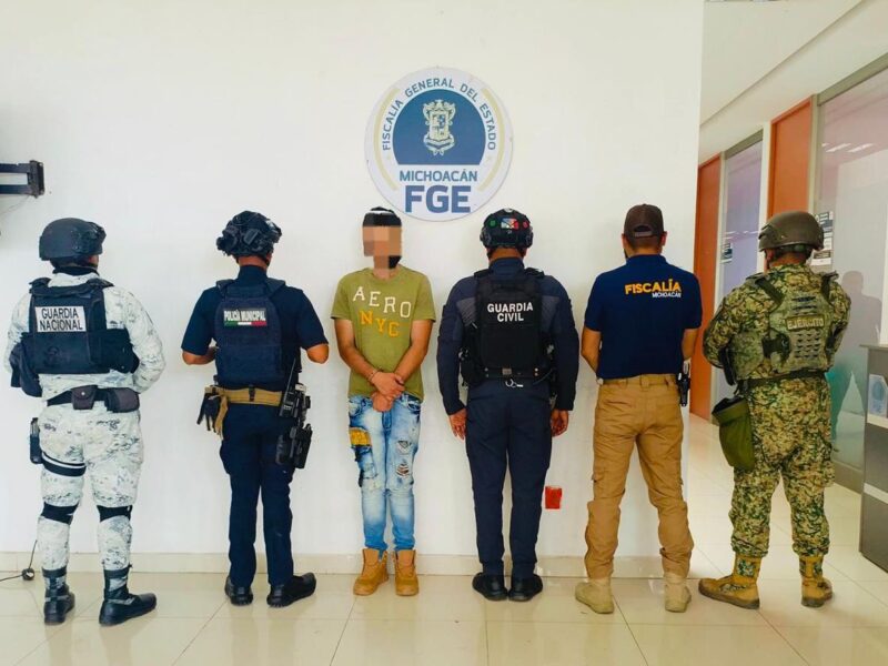 Un detenido por homicidio calificado en Zamora: SSP