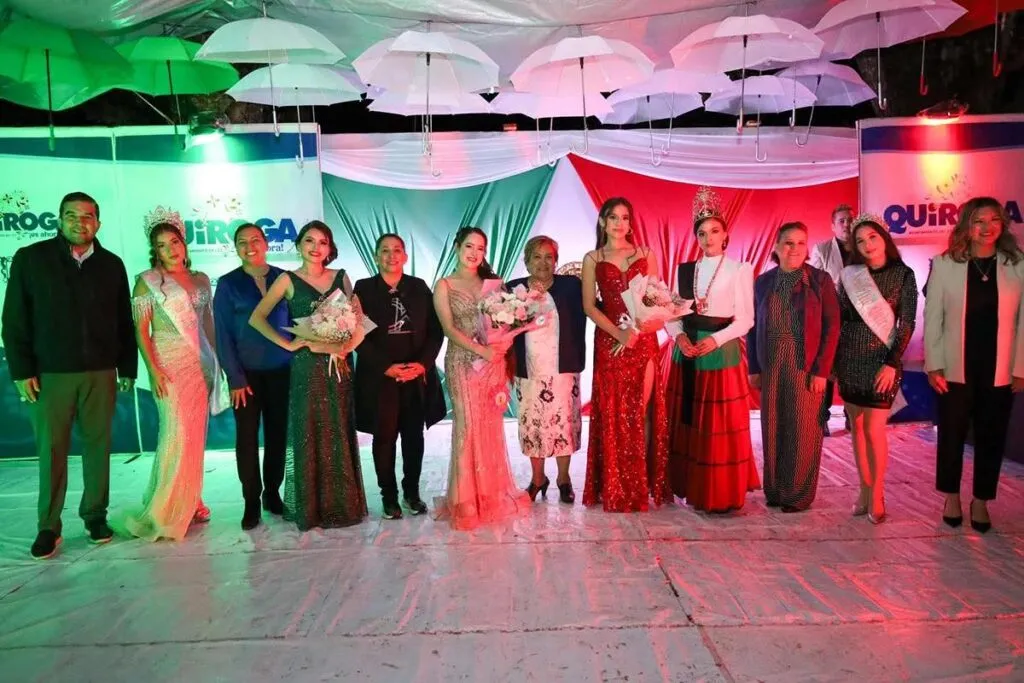 Vivió Quiroga una noche llena de orgullo, tradición y belleza-1 Reinas Fiestas Patrias Quiroga