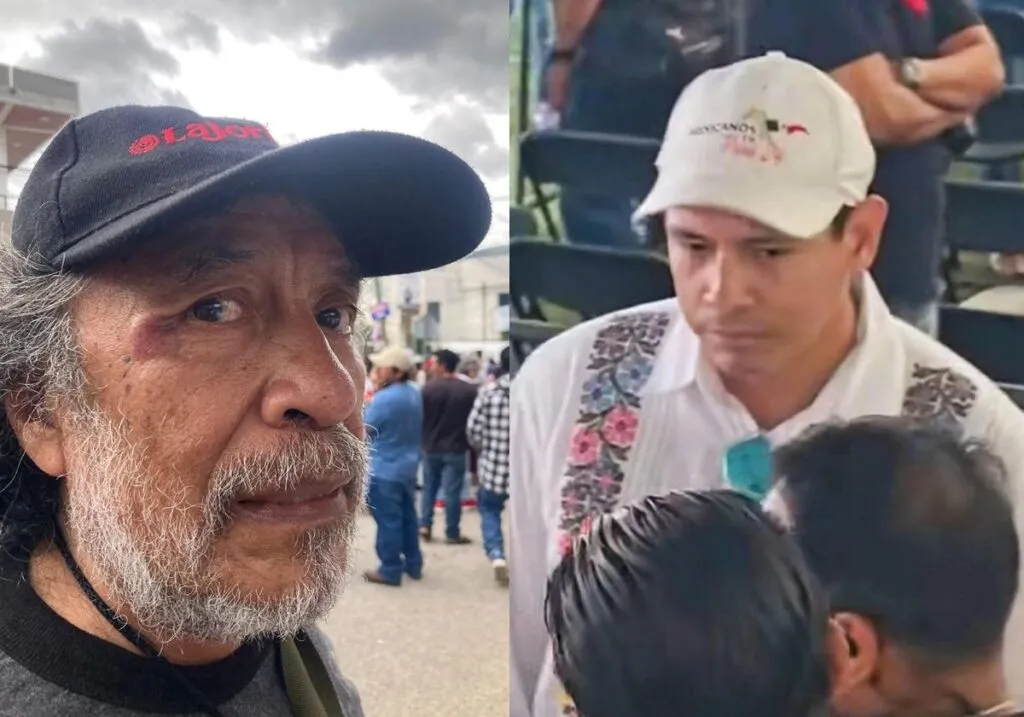 Vocería confirma la suspensión del escolta presidencial que golpeó a periodista de Guerrero