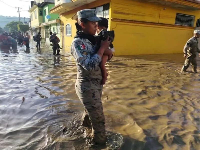 37 muertos y más de 50 mil viviendas afectadas por fuertes lluvias en México