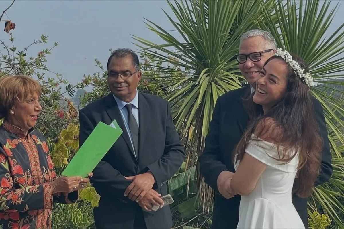 Andrea García celebró su boda en Estados Unidos, pero sus hermanos no asistieron. La actriz compartió emotivas imágenes del evento 22