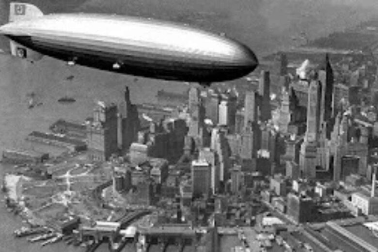 En 1937, el dirigible Hindenburg explotó al intentar aterrizar en Nueva Jersey, dejando 35 víctimas y marcando el fin de los vuelos en zepelín