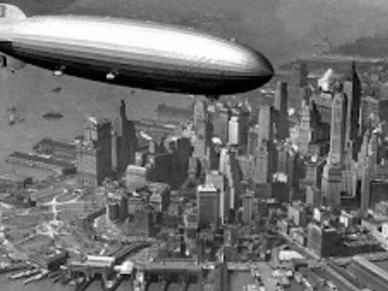 En 1937, el dirigible Hindenburg explotó al intentar aterrizar en Nueva Jersey, dejando 35 víctimas y marcando el fin de los vuelos en zepelín