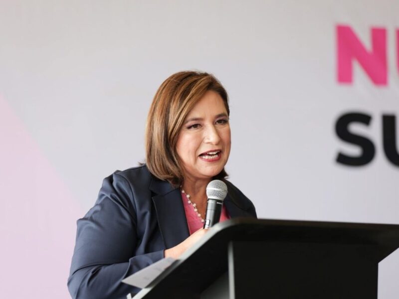 Xóchitl Gálvez, candidata presidencial, fue acusada por Víctor Hugo Romo de presunto tráfico de influencias y corrupción en la adquisición de una casa valuada en 75 mdp en CDMX