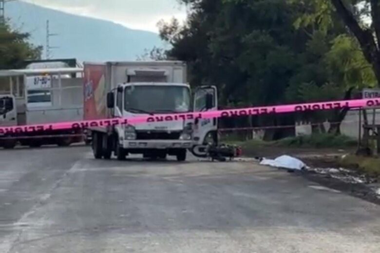 Accidente en Jacona: motociclista muere tras ser atropellado por camión de Lala