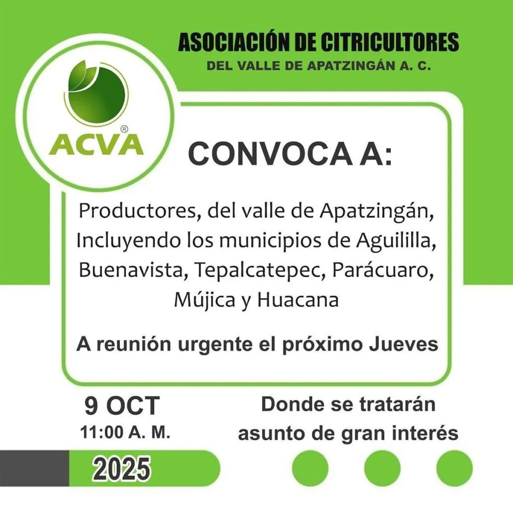 Aguacateros de Michoacán paro nacional agrícola