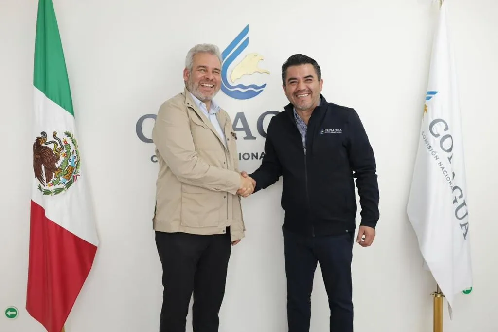 Anuncia Bedolla inversión de Conagua para sanear más agua residual en Jacona