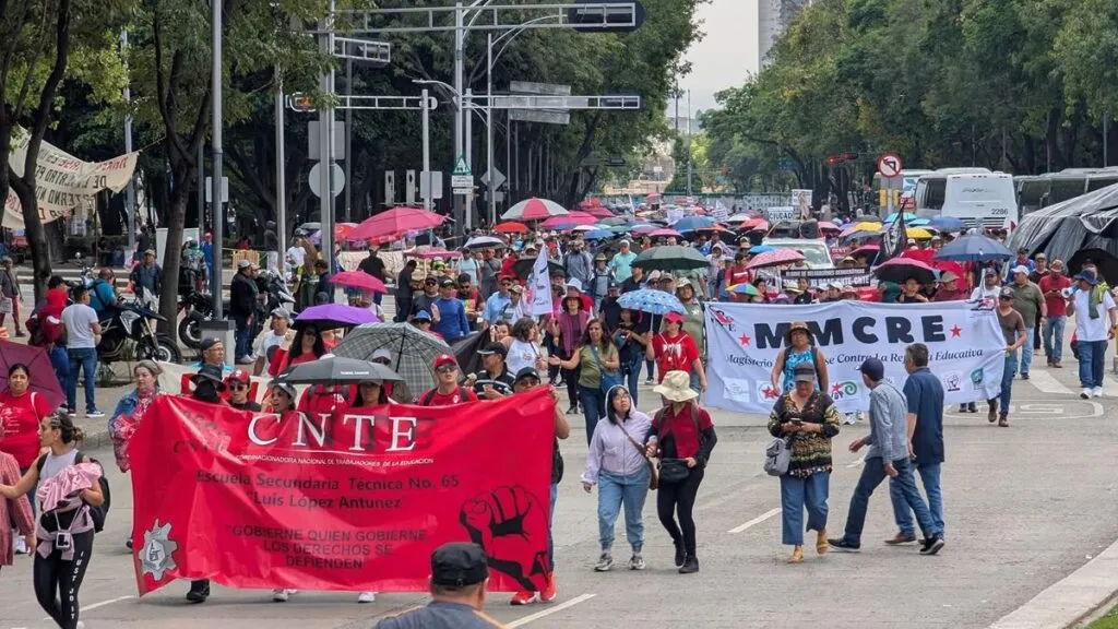 Anuncia la CNTE paro nacional educativo en México