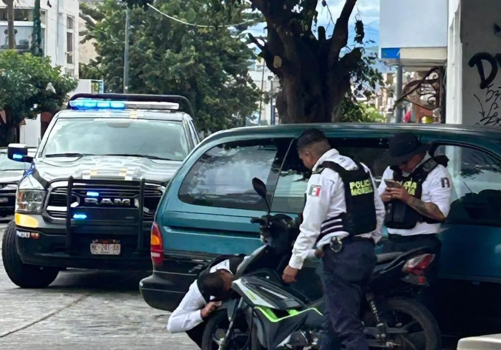 asalto cuentahabiente banco Morelia robo