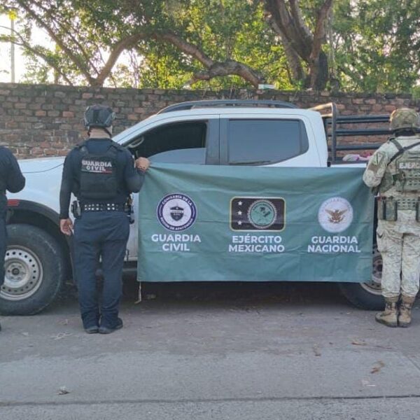 Asegurados en Buenavista 2 hombres, 7 fusiles y más de 2 mil cartuchos