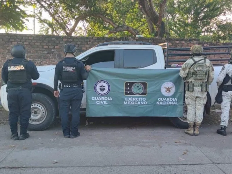 Asegurados en Buenavista 2 hombres, 7 fusiles y más de 2 mil cartuchos