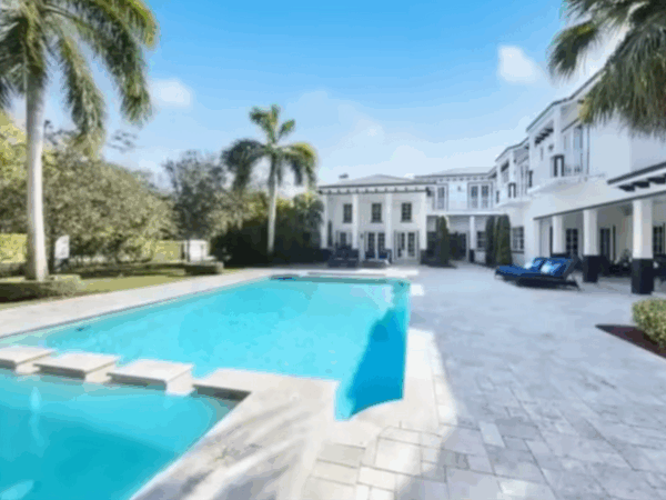 La lujosa mansión de Gómez Mont y Álvarez Puga en Florida