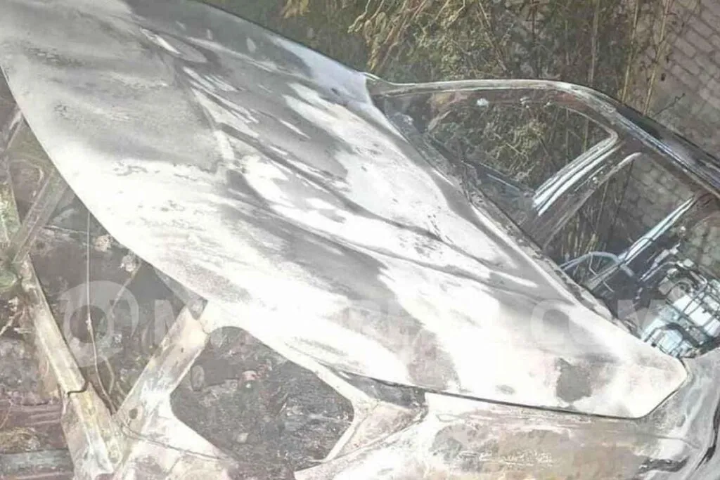 Ataque armado en Cuitzeo deja casas baleadas y vehículo incendiado