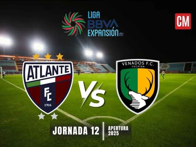 Atlante vs Venados: duelo que encenderá la Jornada 12 de la Liga Expansión MX