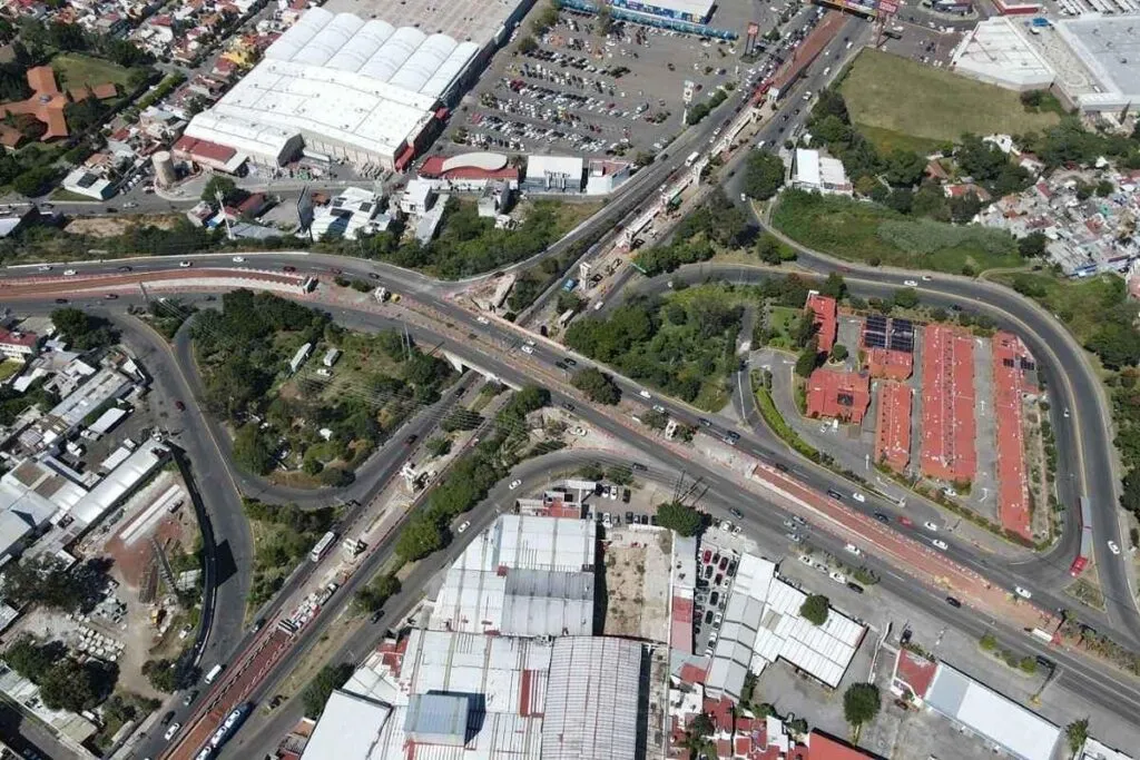 Avanza 54% la megaobra vial de salida a Pátzcuaro en Morelia