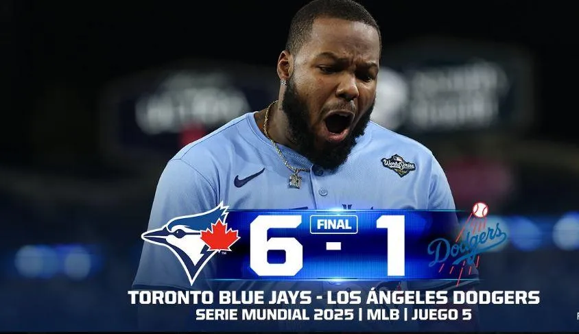 Azulejos a un juego de ganar la Serie Mundial 2025 al vencer 6-1 a Dodgers
