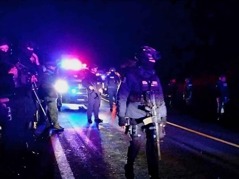 Balaceras en Uruapan dejan operativo sin detenidos