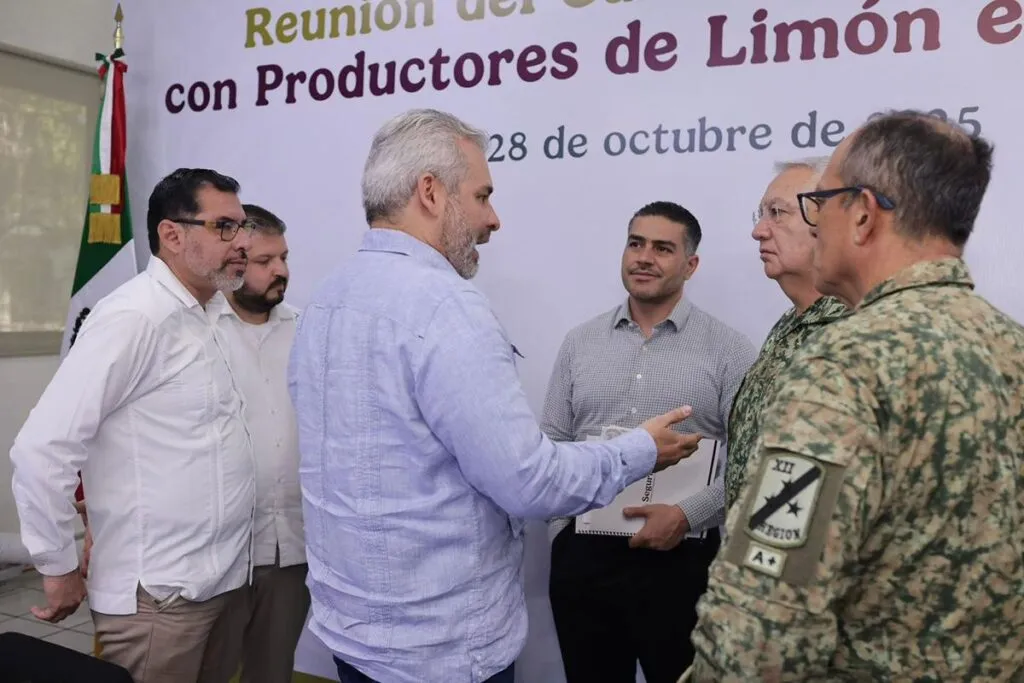 Bedolla, Harfuch y Defensa refuerzan seguridad en Michoacán